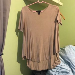 Forever 21 Brown Flow Top